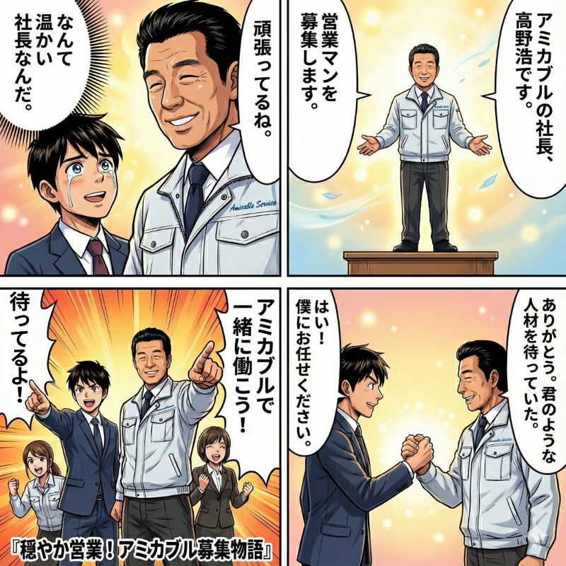 有限会社アミカブルサービスの求人・転職情報