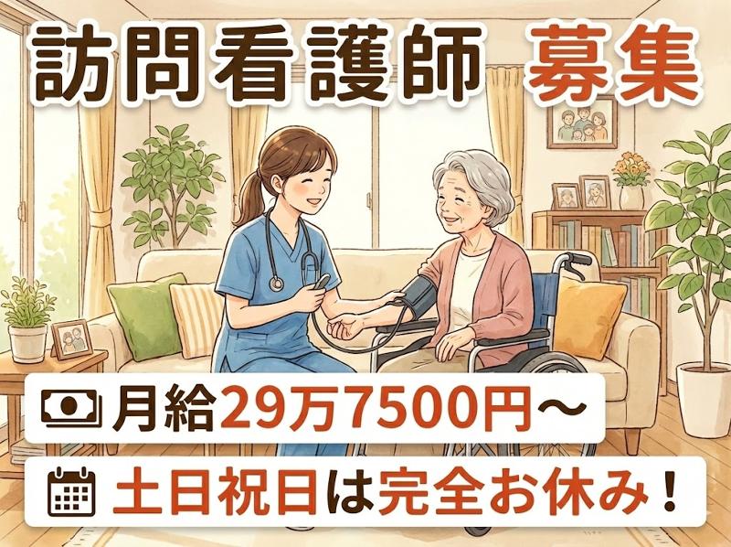 訪問看護ステーションレイクナーシングの求人・転職情報