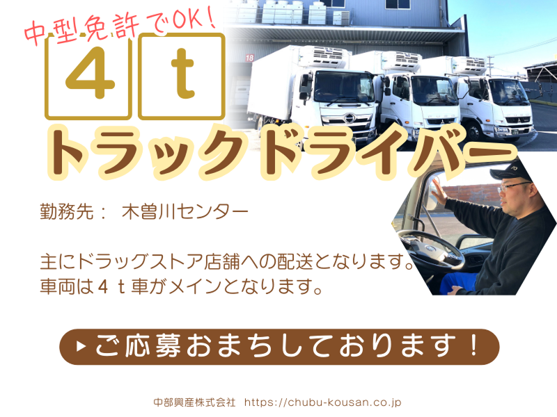 中部興産株式会社の求人・転職情報
