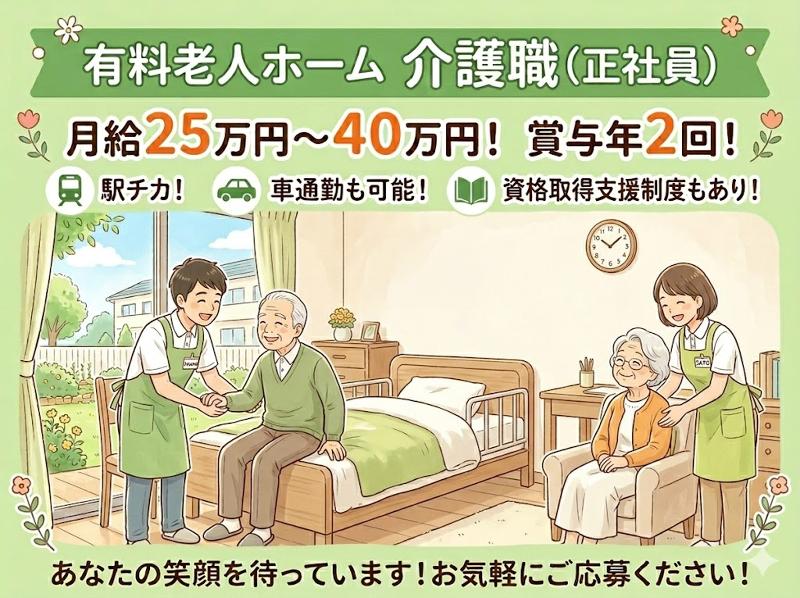 住宅型有料老人ホームライフサイズ伏見の求人・転職情報