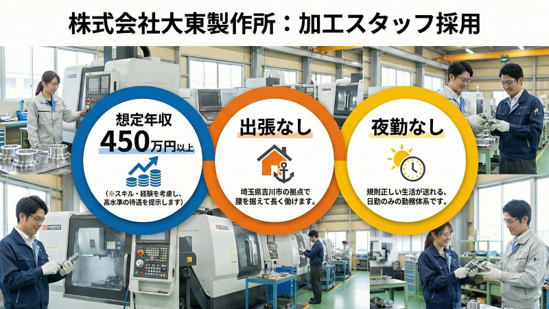 株式会社大東製作所の求人・転職情報