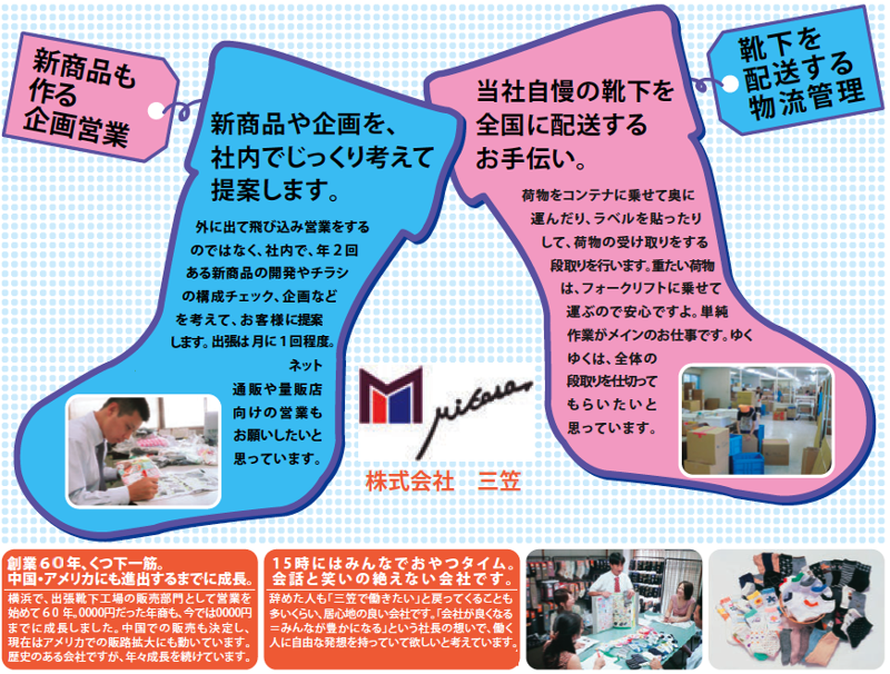 株式会社三笠の求人情報