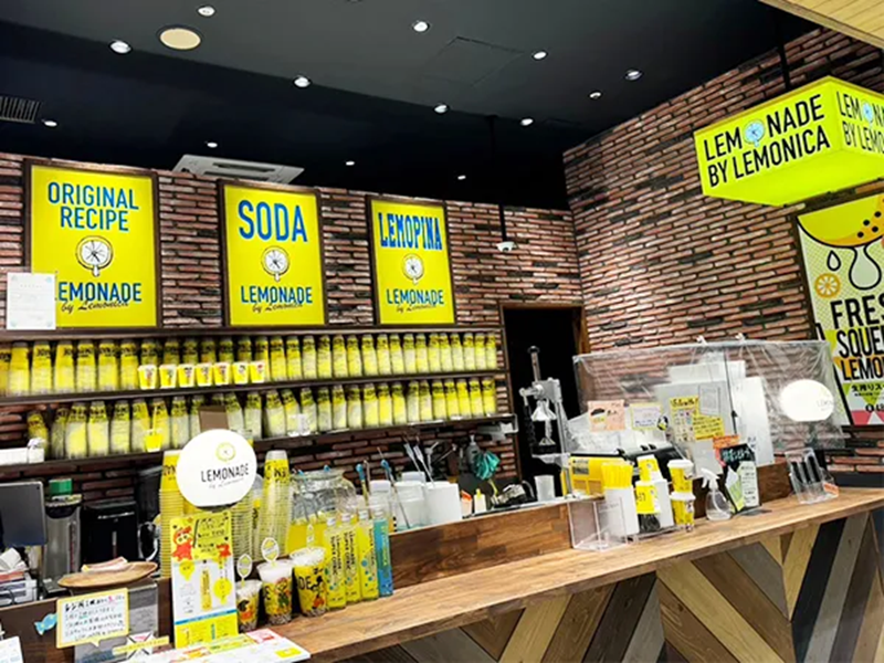 レモネード専門店販売スタッフ