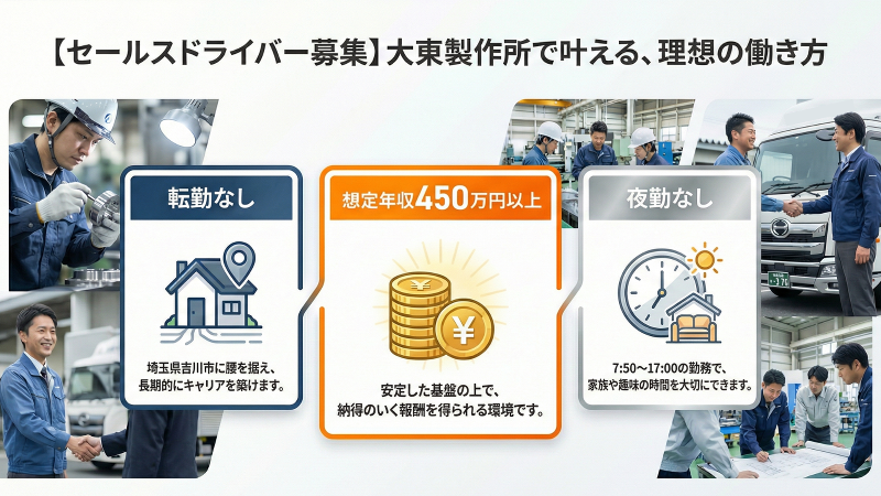 株式会社大東製作所の求人・転職情報