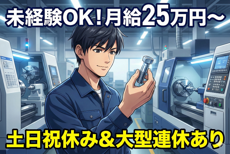 (株)加藤螺子製作所白河工場の求人・転職情報