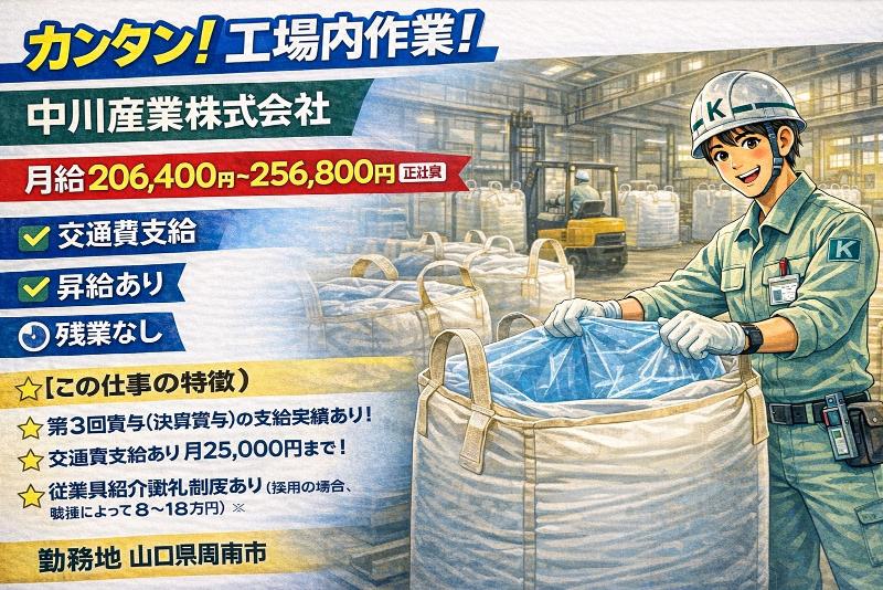 中川産業株式会社の求人・転職情報