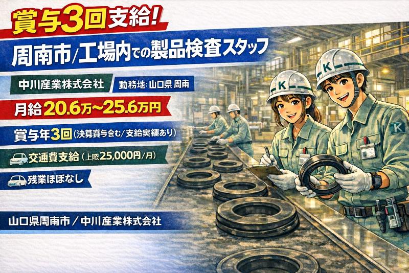 中川産業株式会社の求人・転職情報