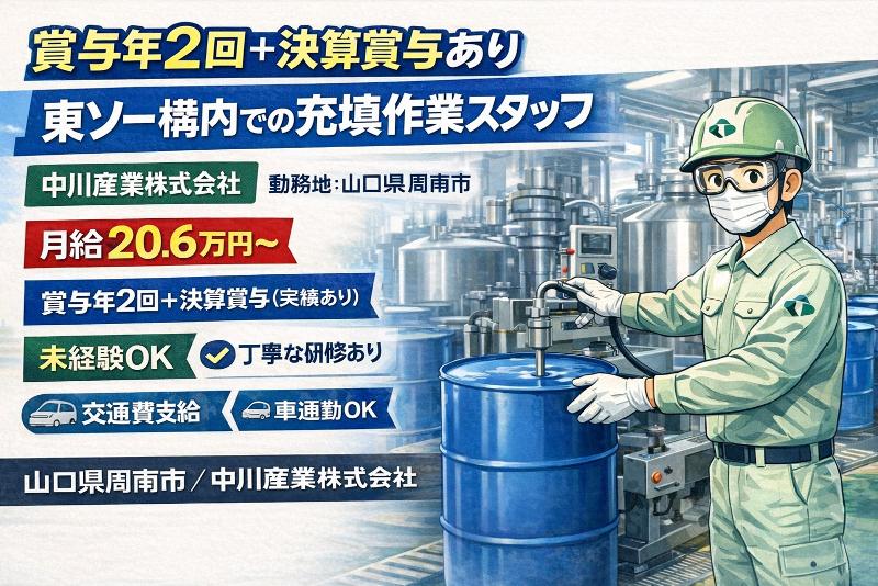 中川産業株式会社の求人・転職情報