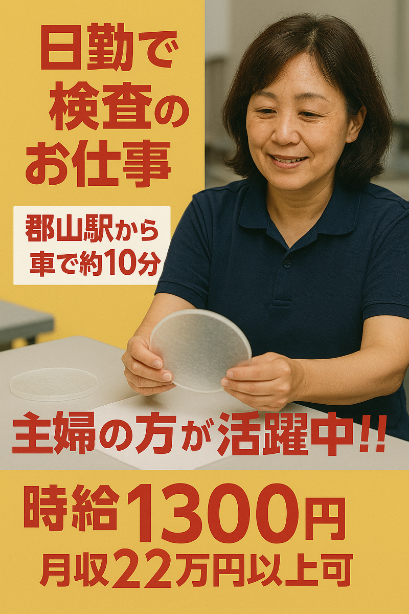 株式会社J's Factory 郡山テクニカルオフィスの派遣求人情報